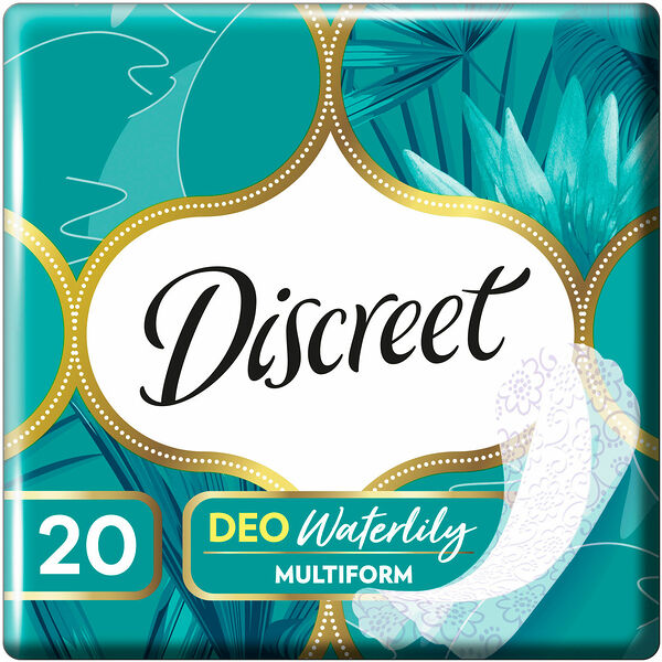 Прокладки ежедневные Discreet Deo Waterlily