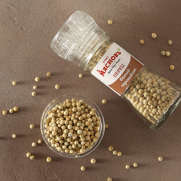 Перец белый горошком МясновЪ Буфет мельница