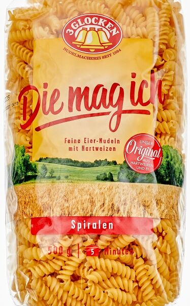 Макароны 3 Glocken Die magich Спирали 500г