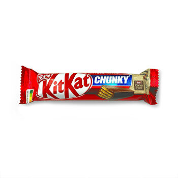 Батончик KitKat Chunky с вафельной начинкой, покрытый молочным шоколадом 40г