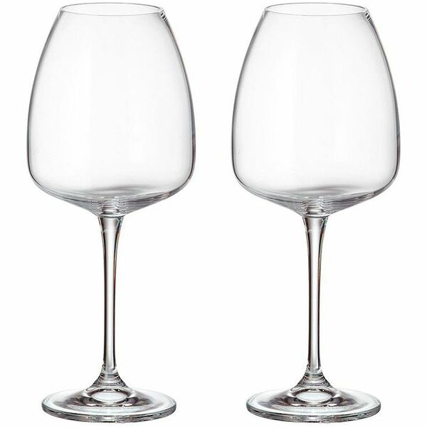 Набор бокалов для вина CRYSTALITE BOHEMIA Alizee 610мл, 2шт