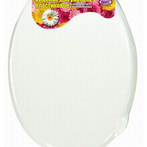 Сиденье для унитаза Белое