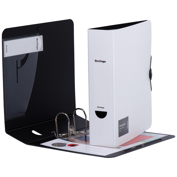 Папка-регистратор Berlingo Steel & Style 250 мкм, 80 мм