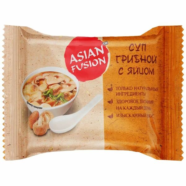 Суп Asian Fusion Грибной с яйцом 12г