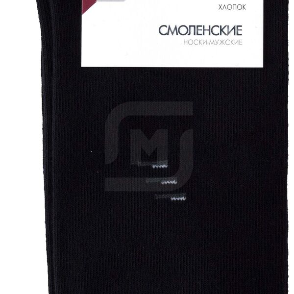 Носки мужские Смоленские черные, р. 27