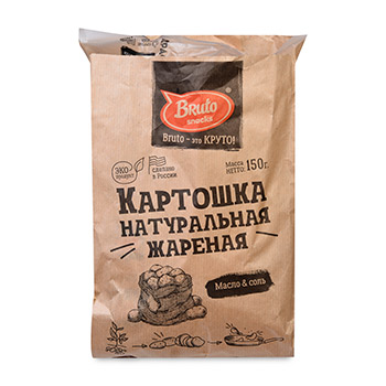 

Чипсы Bruto Картошка жареная с морской солью