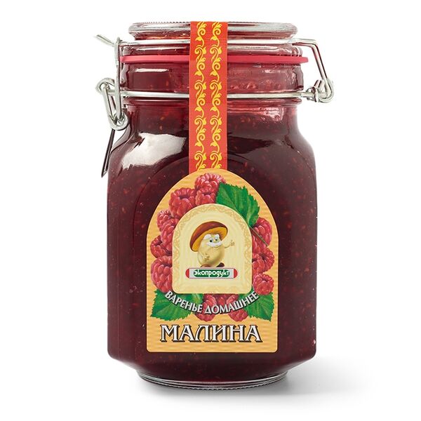 Варенье Экопродукт Домашнее малиновое 1кг