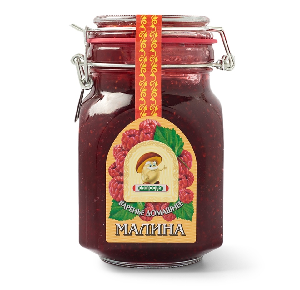 

Варенье Экопродукт Домашнее малиновое 1кг