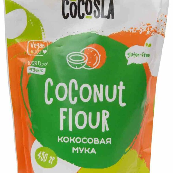Мука кокосовая Cocosla без глютена