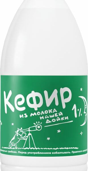 Кефир из молока Нашей дойки 1%