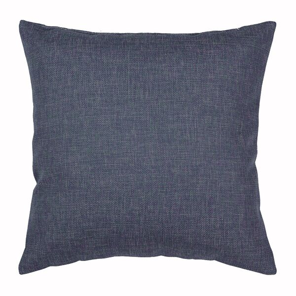 Наволочка декоративная Волшебная ночь Индиго, рогожка, 40x40 см