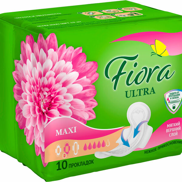 Прокладки гигиенические Fiora Ultra maxi 10 шт