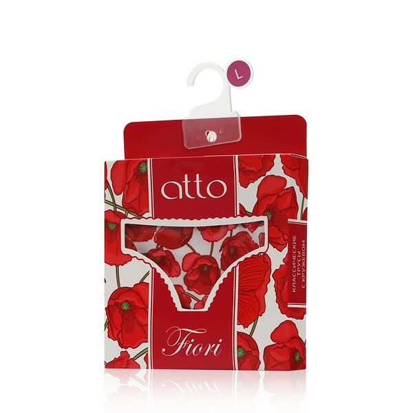 Женские трусы Atto Fiori , Маки , L