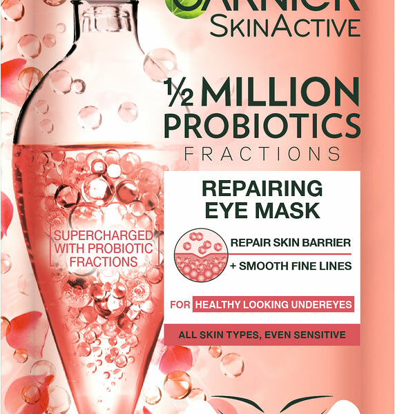 Патчи для глаз Garnier Skin Naturals с пробиотиками 6г