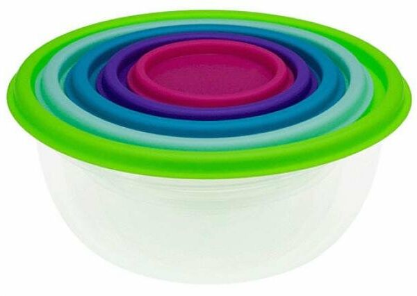 Набор мисок Радуга, 5 шт ТМ Idea (Идея)