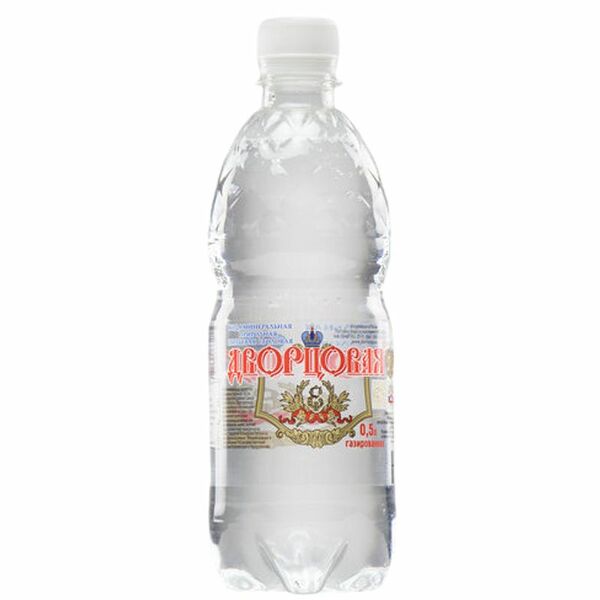 Вода минеральная Дворцовая газированная, 500мл
