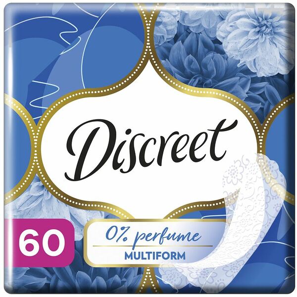 Прокладки ежедневные Discreet Air multiform, 60шт