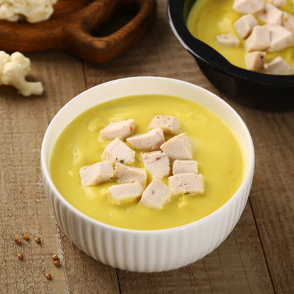 Суп-пюре из цветной капусты с куриным филе МясновЪ Шеф-повар от КуулКлевер