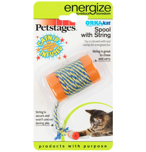 Игрушка Petstages ОРКА Катушка с веревочкой для кошек
