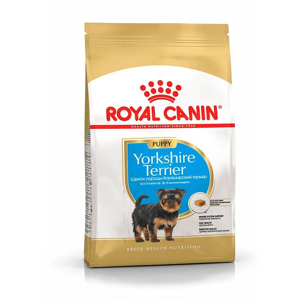 Royal Canin Yorkshire Terrier Puppy для щенков породы йоркширский терьер в возрасте до 10 месяцев 1,5 кг