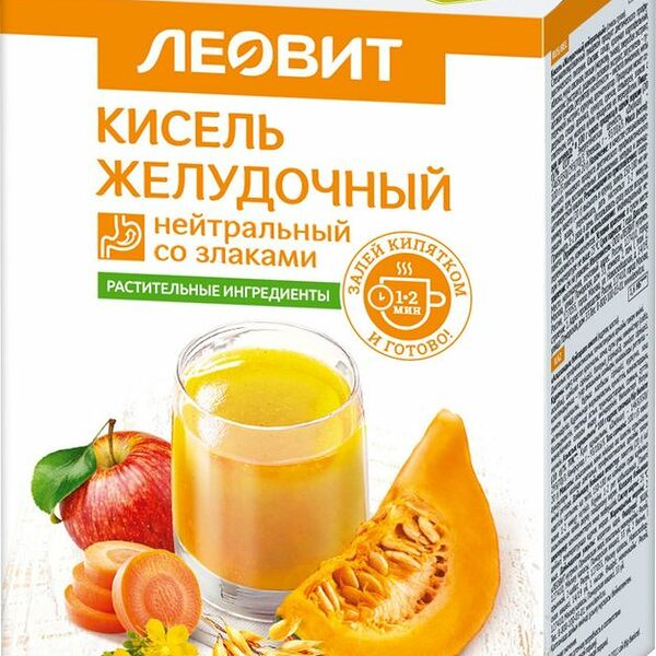 Кисель Леовит Желудочный нейтральный 5х20г