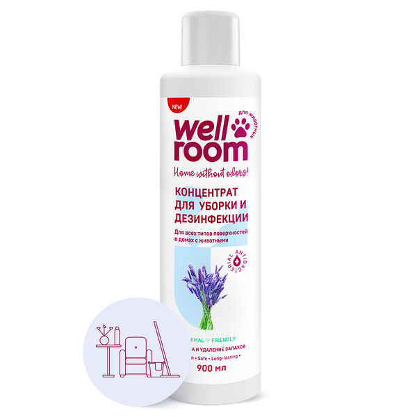 Чистящее средство c антибактериальным эффектом для животных