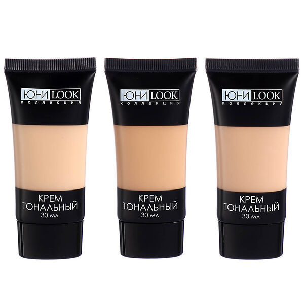 Крем тональный Юниlook 30 мл 3 тона кт-19 в ассортименте