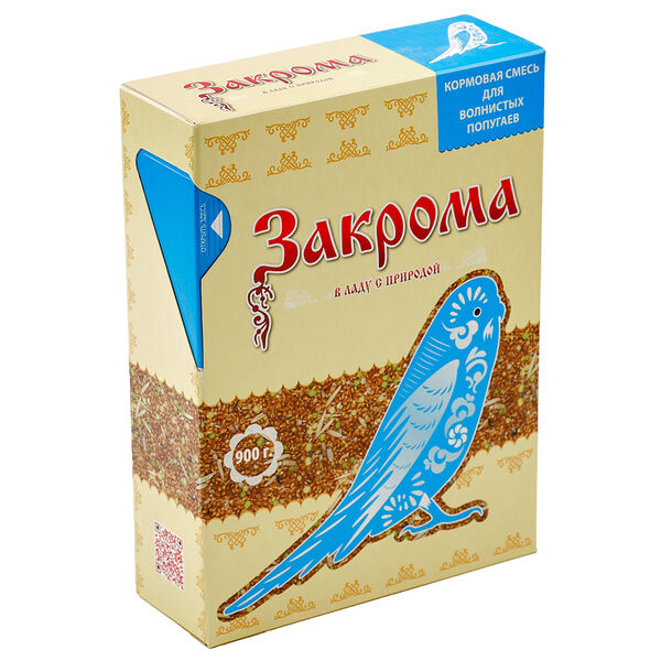 Закрома Кормовая смесь для волнистых попугаев