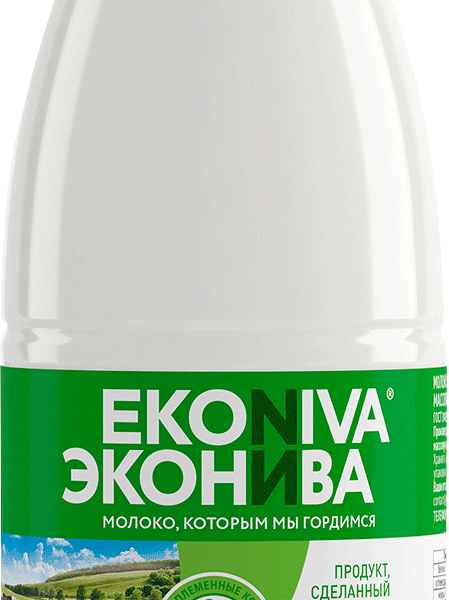 Молоко ЭкоНива пастеризованное 3.3-6%