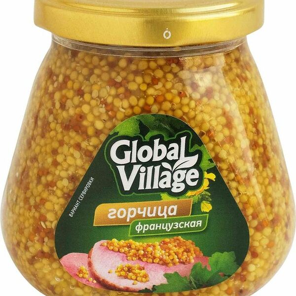 Горчица Global Village Французская, 270г