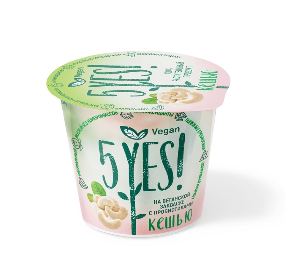 

Продукт из кешью 5Yes! термостатный ферментированный 130 г