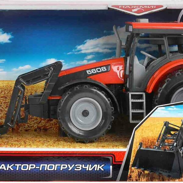 Трактор-погрузчик Технопарк, 24 см