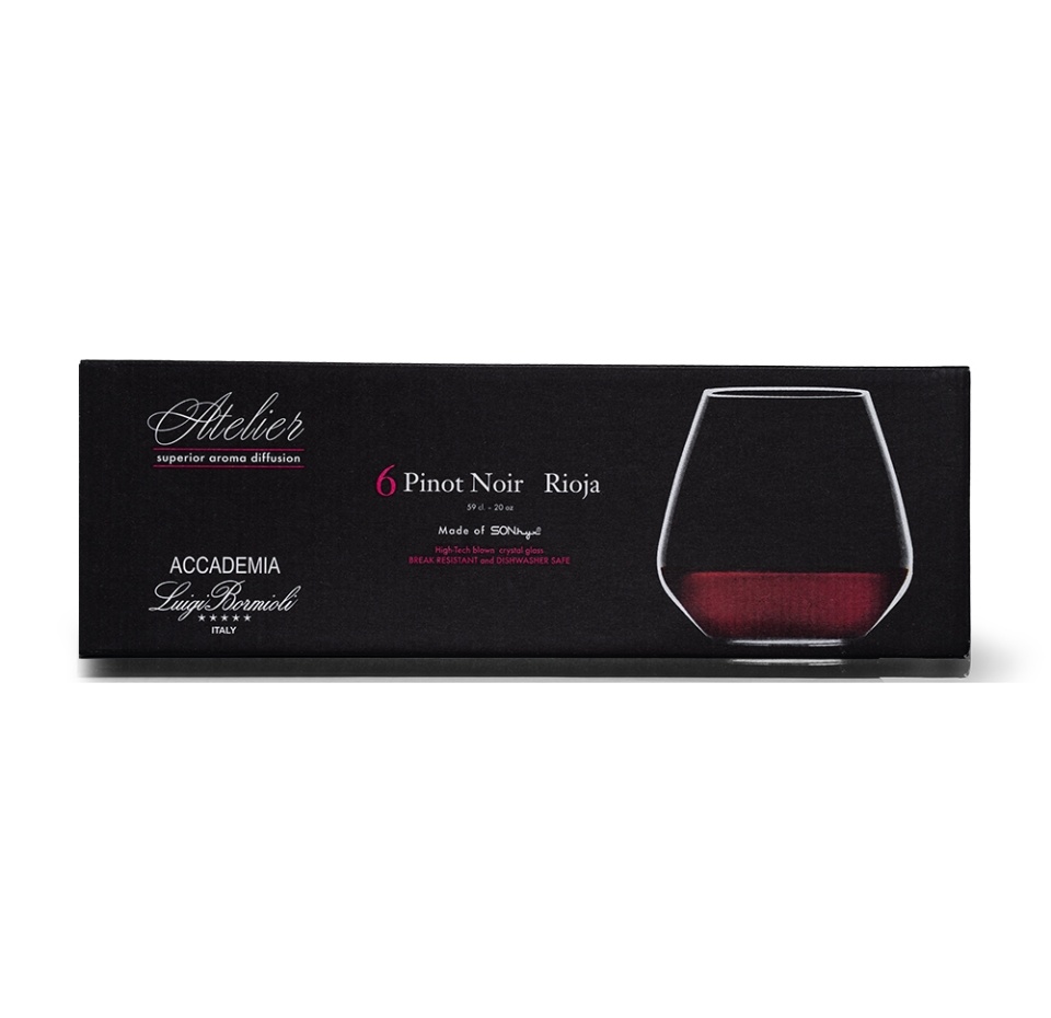 

Бокалы для красного вина Bormioli Luigi Atelier Pinot Noir/Rioja 590 мл 6 шт.