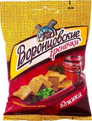 Сухарики ржаные Воронцовские аджика