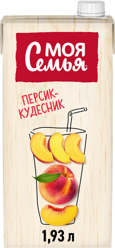 

Напиток Моя семья яблоко, персик, абрикос 1.93 л