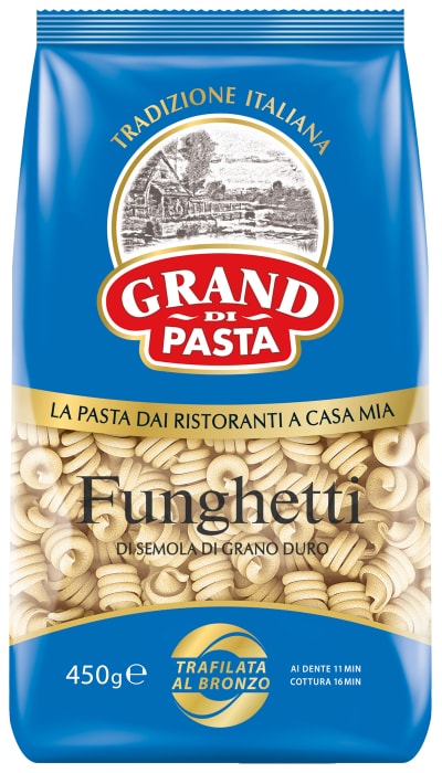 

Макароны Grand Di Pasta Funghetti, 450 г