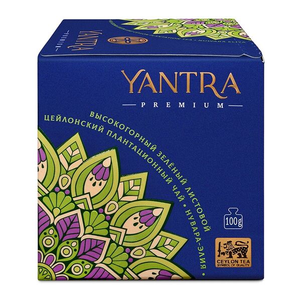 Чай зеленый листовой Yantra Премиум Gp1 100г, Шри-Ланка