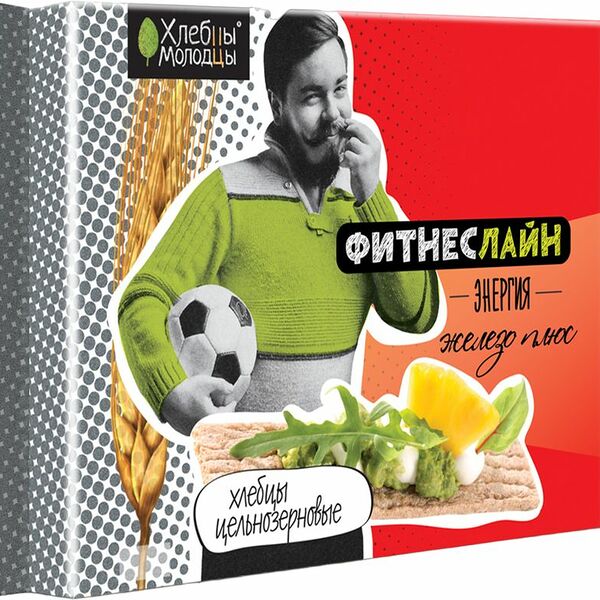 Хлебцы цельнозерновые Фитнес лайн Хлебцы-Молодцы энергия