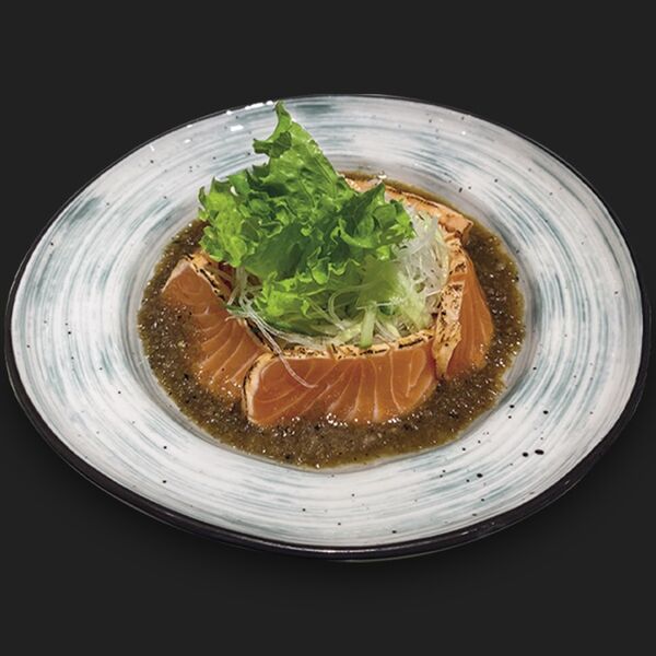 Лосось-татаки