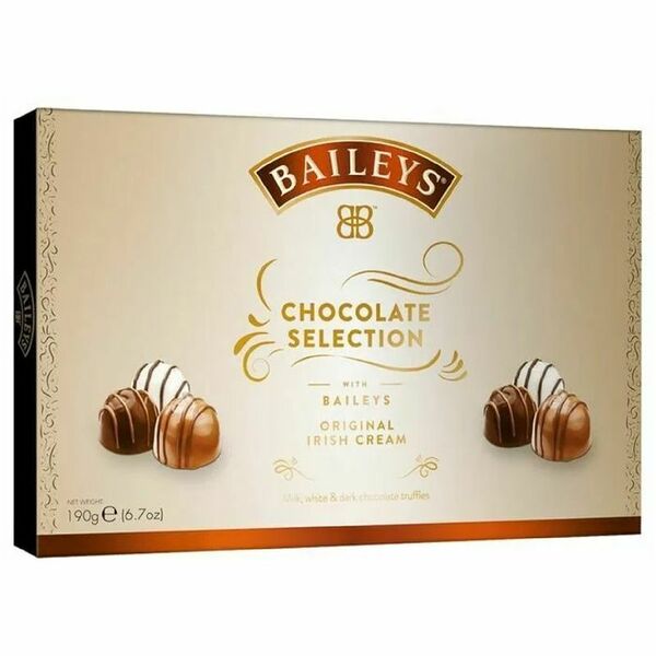 Набор конфет Baileys с ирландским кремовым ликером соленой карамелью и клубничным вкусом