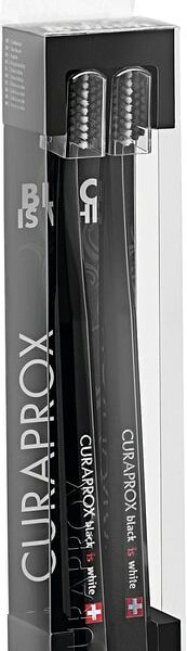 Набор зубных щеток Curaprox White Is Black CS5460 Черный 2шт