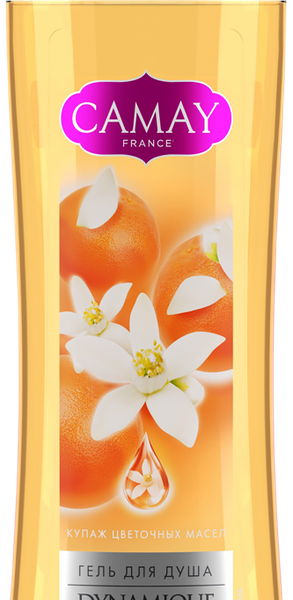 Гель для душа CAMAY Dynamique с ароматом розового грейпфрута