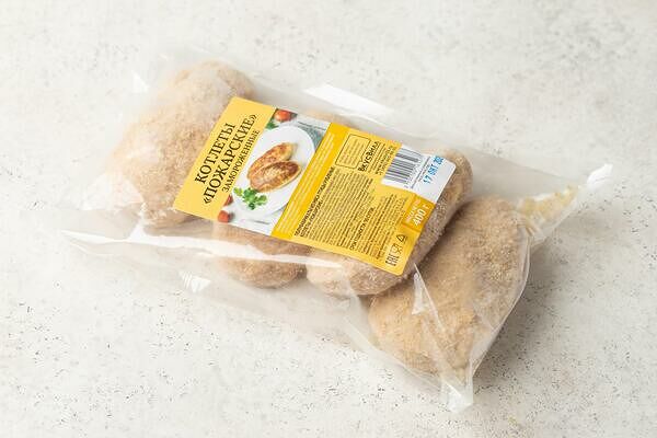 Котлеты Пожарские, замороженные