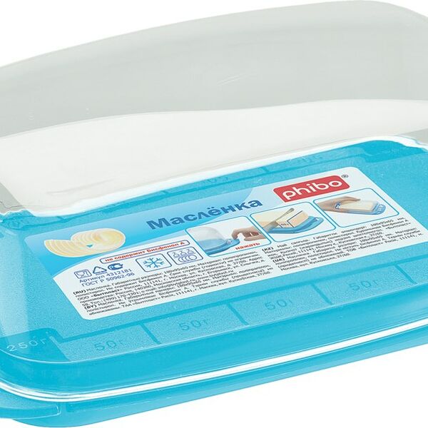 Масленка Phibo в ассортименте 180х95х65 мм 
