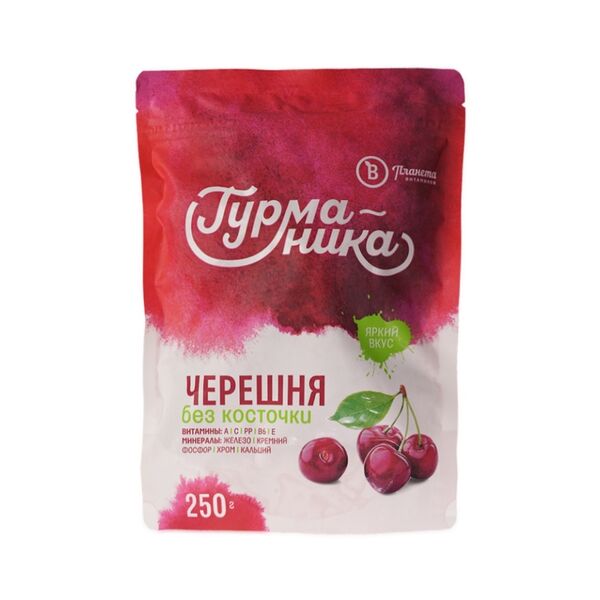 Черешня Планета Витаминов б/к Гурманика 250г, Россия