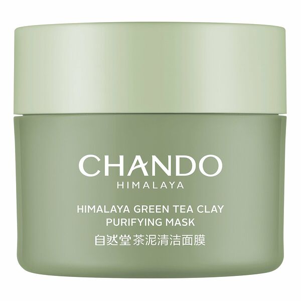 Маска для лица Chando himalaya green tea purifying mask с зеленым чаем очищающая, 100 г