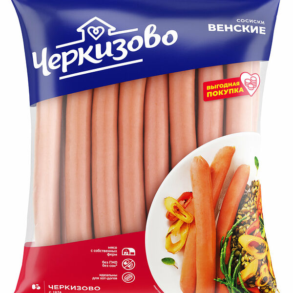 Сосиски венские ТМ Черкизово