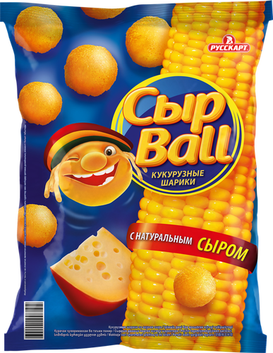 

Шарики кукурузные Сыр Ball премиум сыр 140 г
