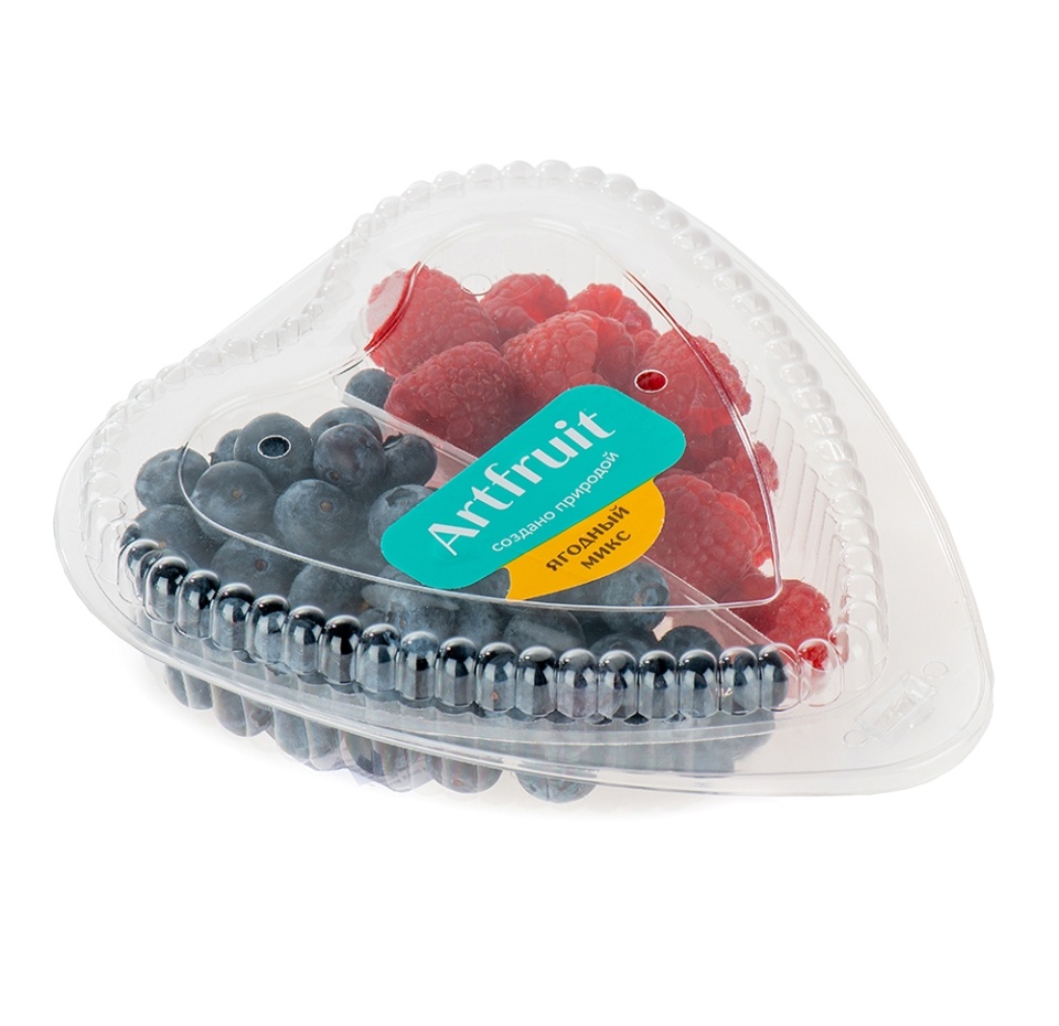 

Микс ягодный Artfruit сердце голубика и малина 250 г