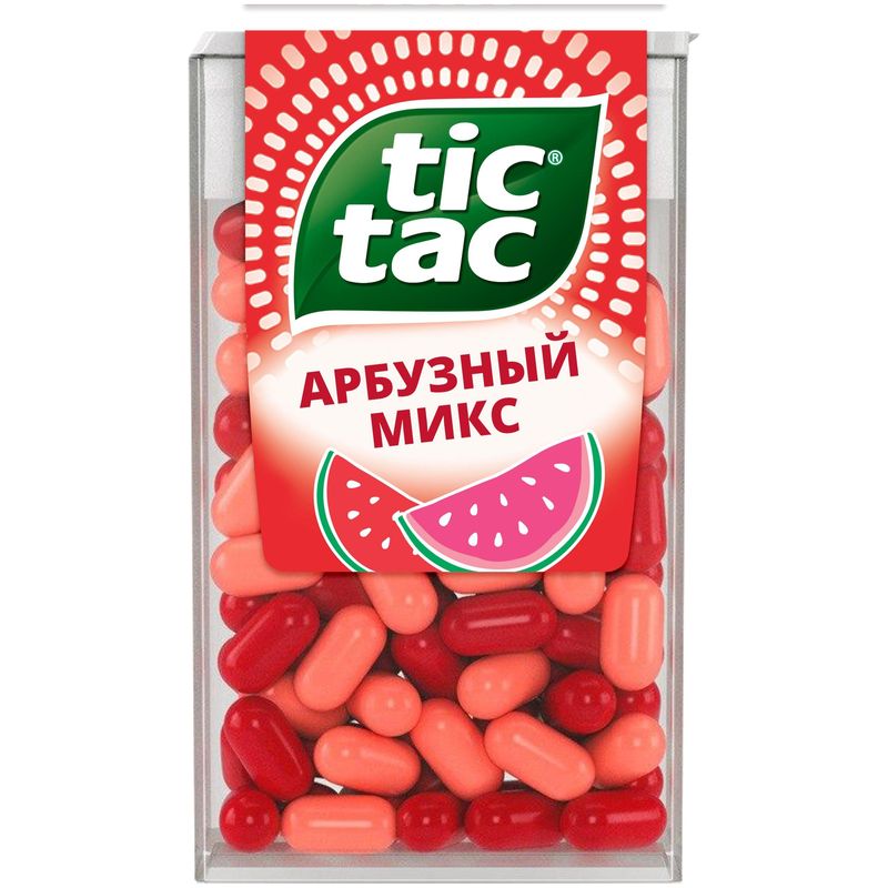 

Драже Tic Tac со вкусом Арбуза 49 г